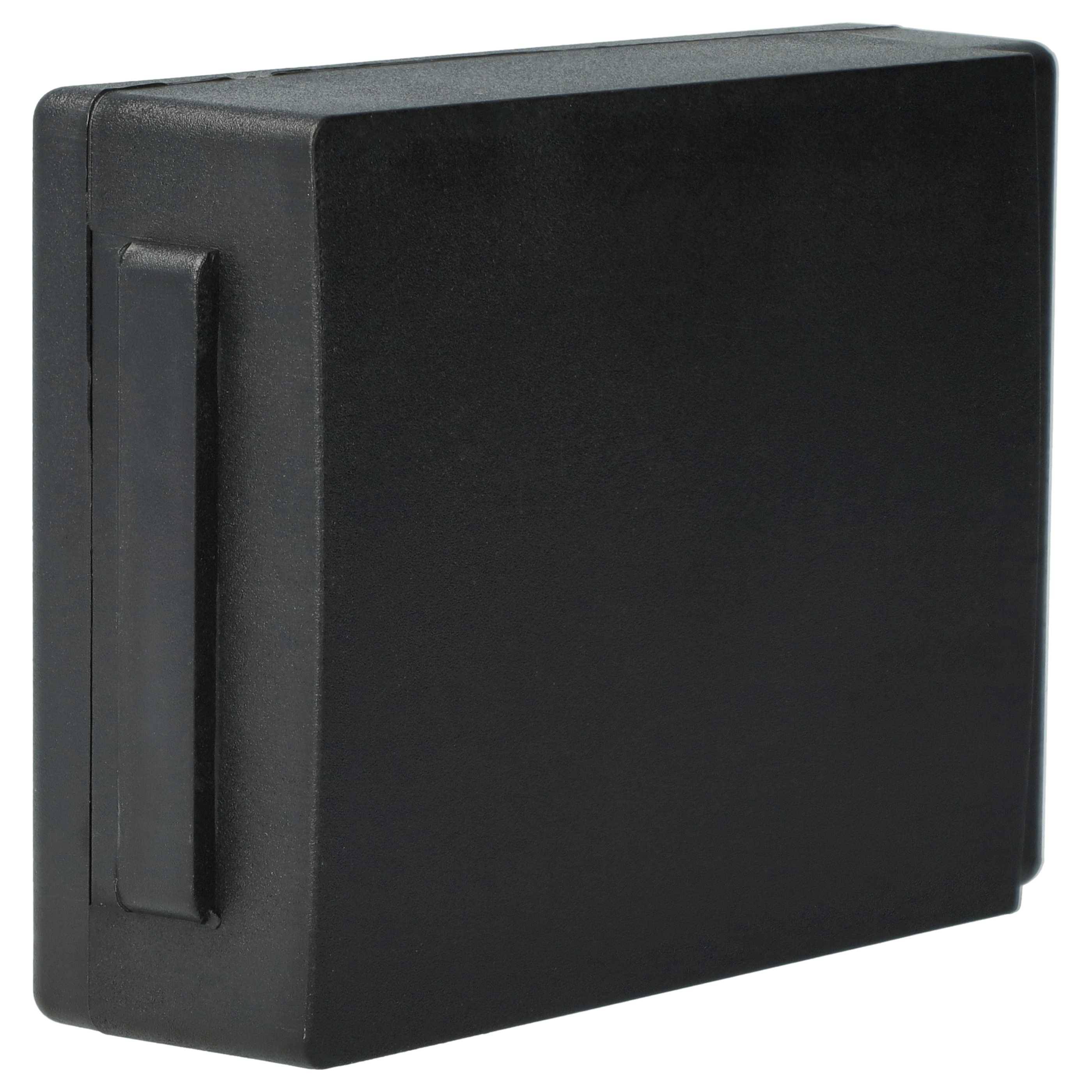 vhbw 5x Akku Ersatz für HBC BA209000, BA209060, BA206030, BA209001 für Industrie-Funkfernsteuerung Fernbedienung (2300 mAh, 6 V, NiMH) - Schwarz