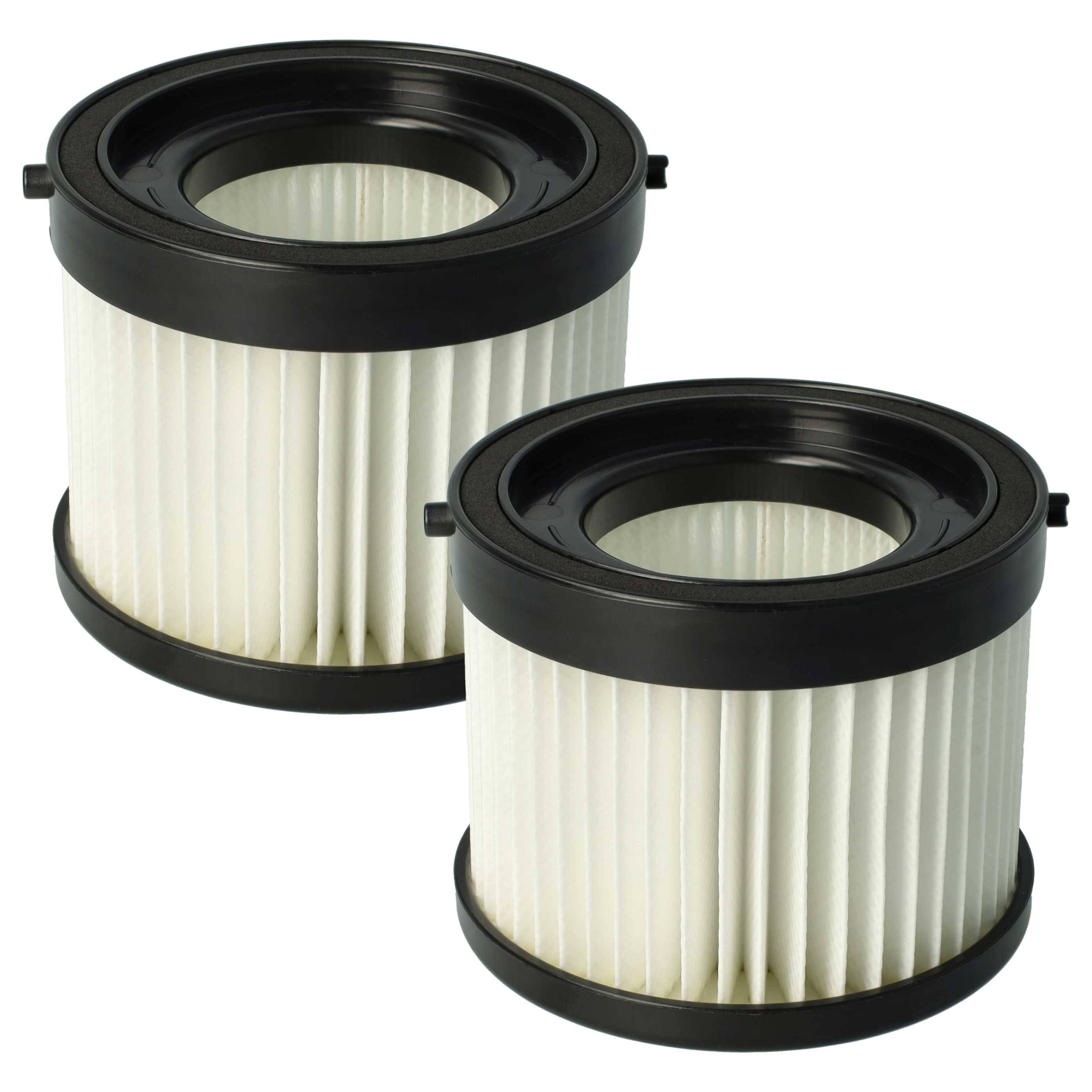 vhbw Filterset 2x Staubsaugerfilter kompatibel mit Milwaukee M18 CV-0, M18 CV Staubsauger - HEPA Filter Allergiefilter