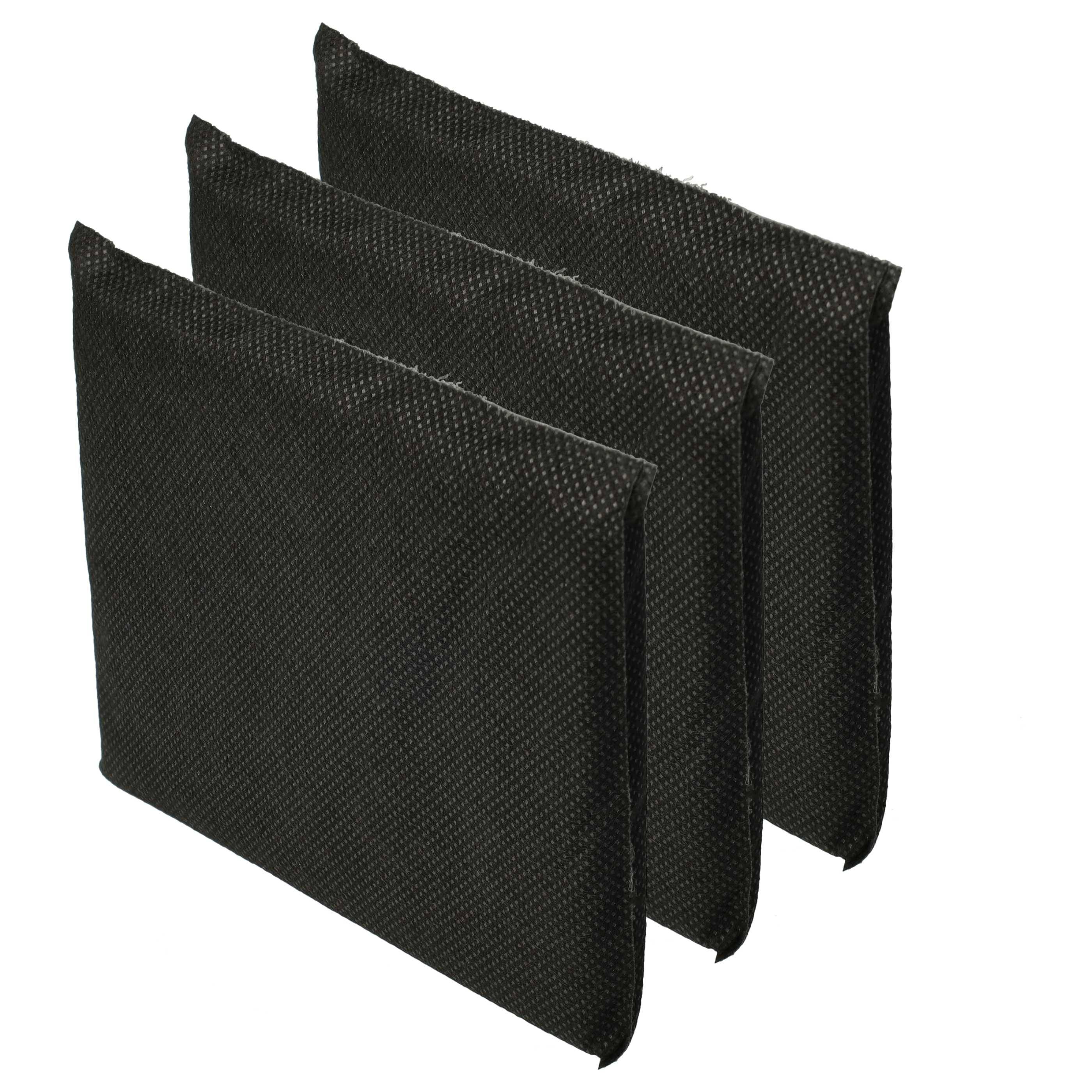 vhbw 3x Filter kompatibel mit Santo SKZ81208F0, SKZ81240F0, SKZ81248F0, SKZ81800F0, SKZ81840F0, SZ91200-4I Kühlschrank - Aktivkohlefilter