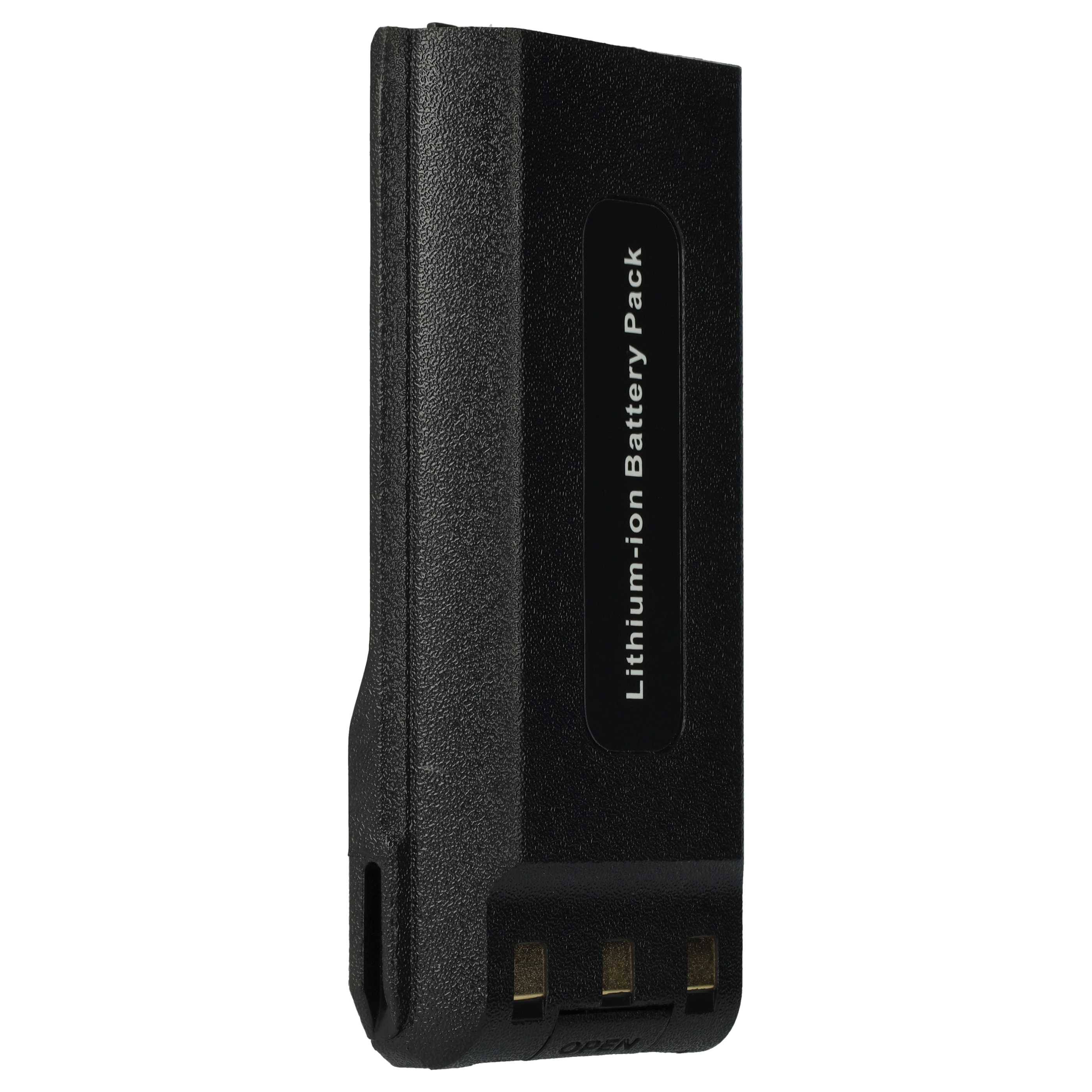 vhbw Akku kompatibel mit Ailunce EUA9131B-J9131P, HD1GPS, HD1 Funkgerät, Walkie Talkie (3000 mAh, 7,4 V, Li-Ion)