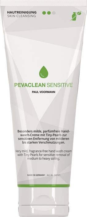 Handwaschcreme PEVACLEAN Sensitive 250ml unparfümiert Tube PAUL VOORMANN