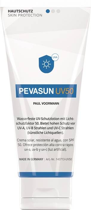 Hautschutz Pevasun UV50 100ml PAUL VOORMANN