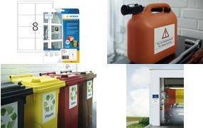 HERMA Wetterfeste Impraegn.Etik.A4 20 Blatt 99.1x67.7 - A4 - Spezial-Papier - We