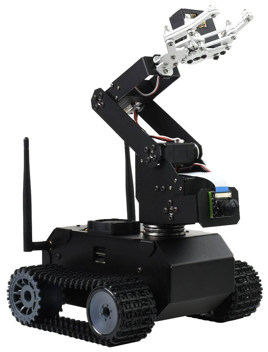 Waveshare JETANK AI Kit Acce: 4-DOF, autonomer Roboter, Deep Learning, 8MP Kamera, für Jetson Nano