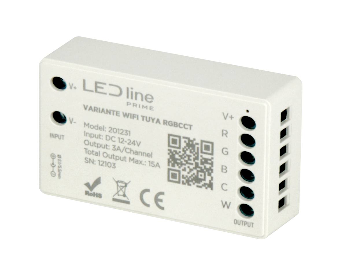 LED Line Prime Controller Variante LED RF WiFi Tuya RGBCCT