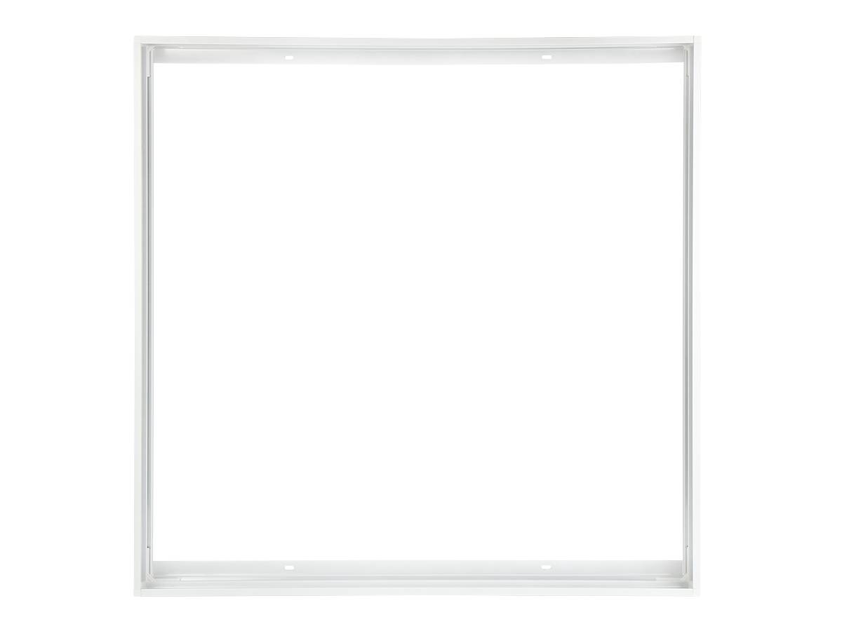 LED Line Prime Oberflächenmontagerahmen 60x60 Weiß H65mm