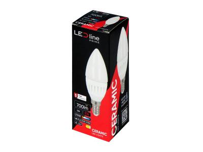 LED Line Prime LED BIRNE E14 5W 2700K 700 LM 170-250V C37 Kerze