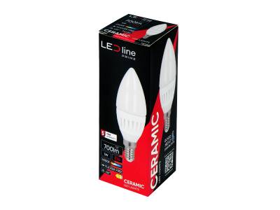 LED Line Prime LED BIRNE E14 5W 4000K 700LM 170-250V C37