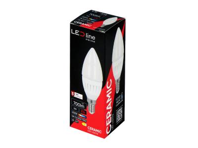 LED Line Prime LED BIRNE E14 5W 6500K 700LM 170-250V C37 Kerze