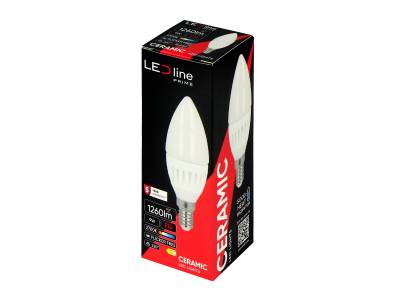 LED Line Prime LED BIRNE E14 9W 2700K 1260LM 170-250V C37