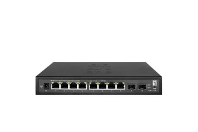 Hilbert 10-Port Gigabit Smart Lite Switch -- 8 x RJ45 2 x SFP Switches