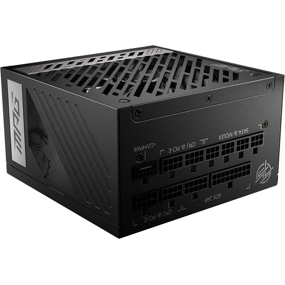 MSI MPG A1000G PCIE5 power supply unit Netzteile