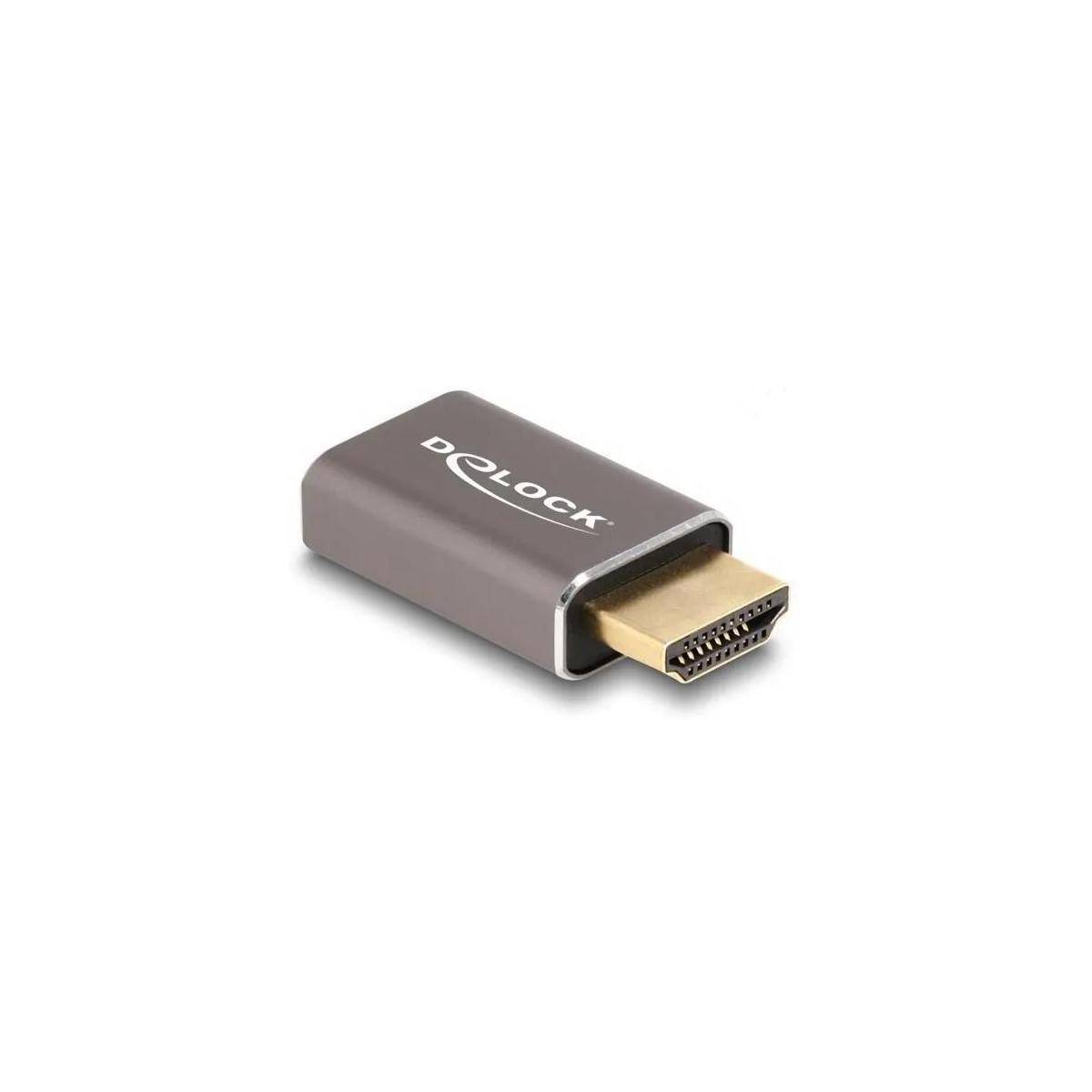 Delock Highspeed - HDMI-Adapter mit Ethernet - HDMI männlich zu HDMI weiblich -
