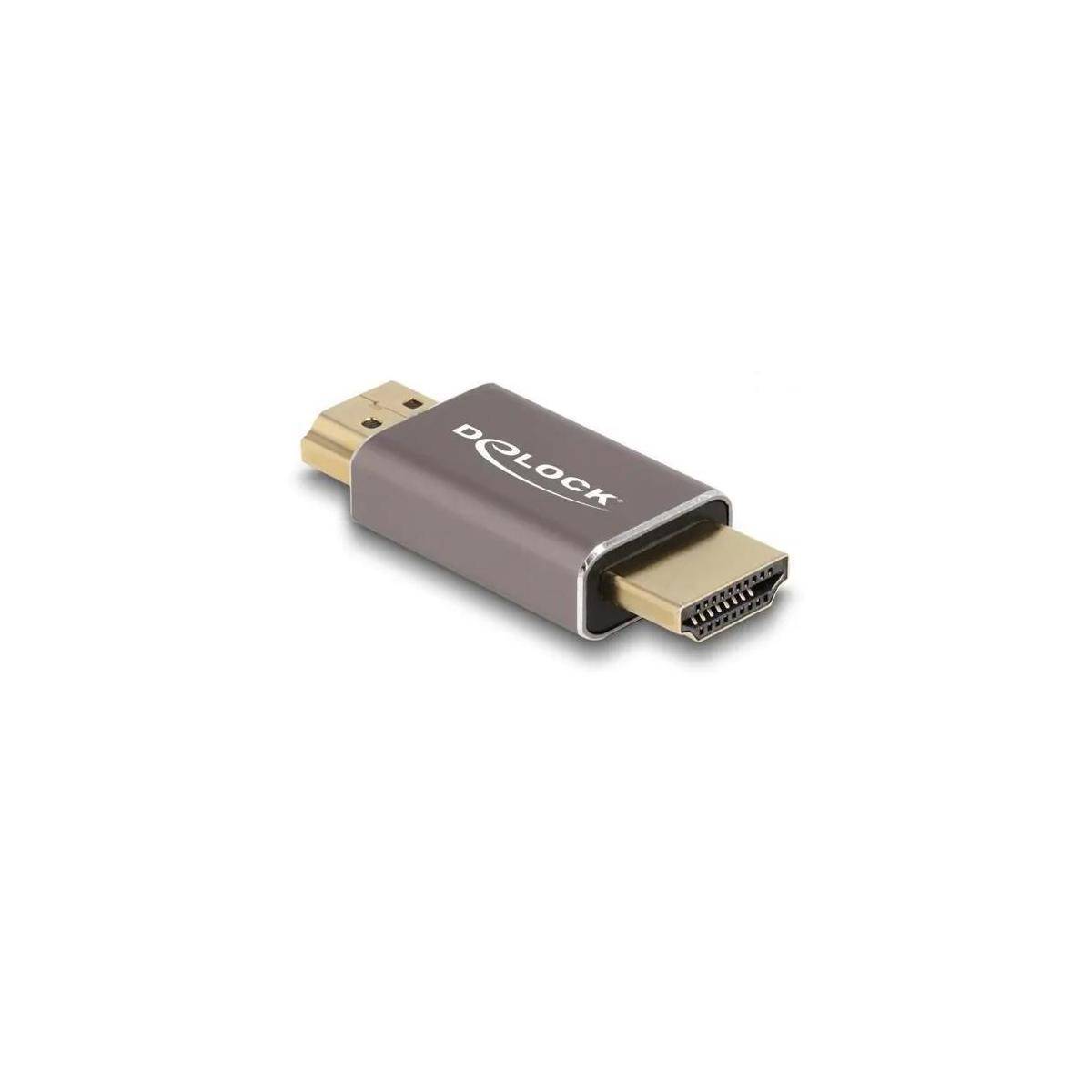 Delock Highspeed - HDMI-Adapter mit Ethernet - HDMI männlich zu HDMI männlich -