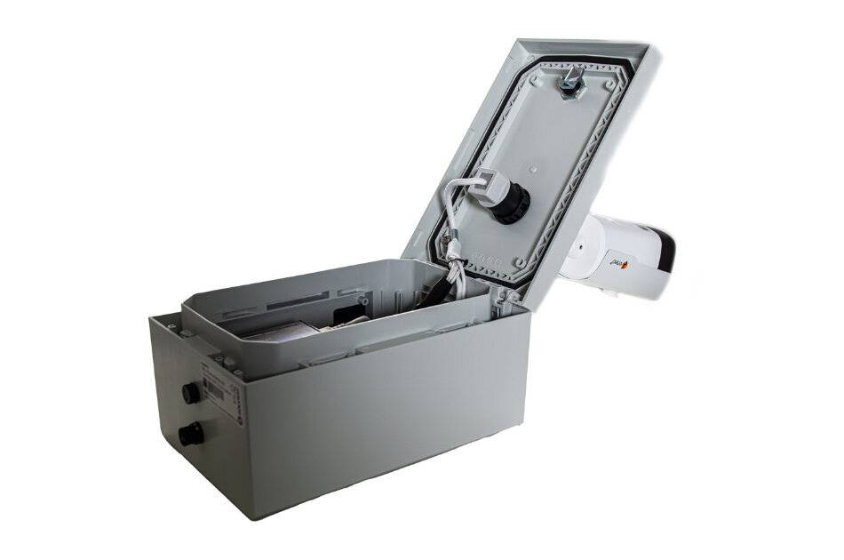 Solvido SOL-VICAM-MOBILE-LTE, INB-68M2812MFA, Anschlussbox 3840 x 2160, 24h Farbe, IR, LTE, Varioobjektiv 2,8 - 12 mm,