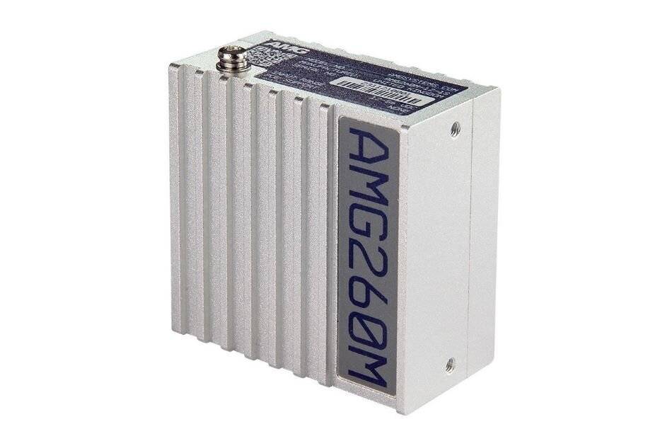 AMG Systems AMG260M-1G-1S, Industrieller Mini Medienkonverter, 1 x 10/100/1000BT RJ45 , 1 x 100/1000FX SFP Slot, ohne S