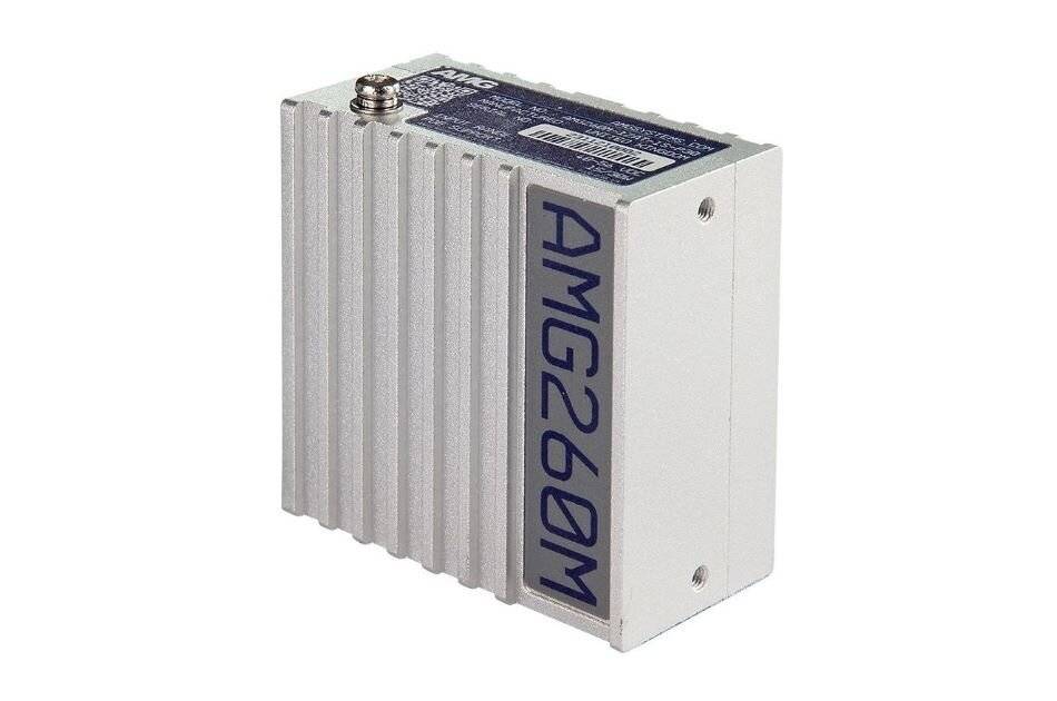 AMG Systems AMG260M-1FAT-1S-P30, Industrieller Mini Medienkonverter, 1 x 10/100BT RJ45 30W, 1 x 100/1GBFX SFP Slot, 48-