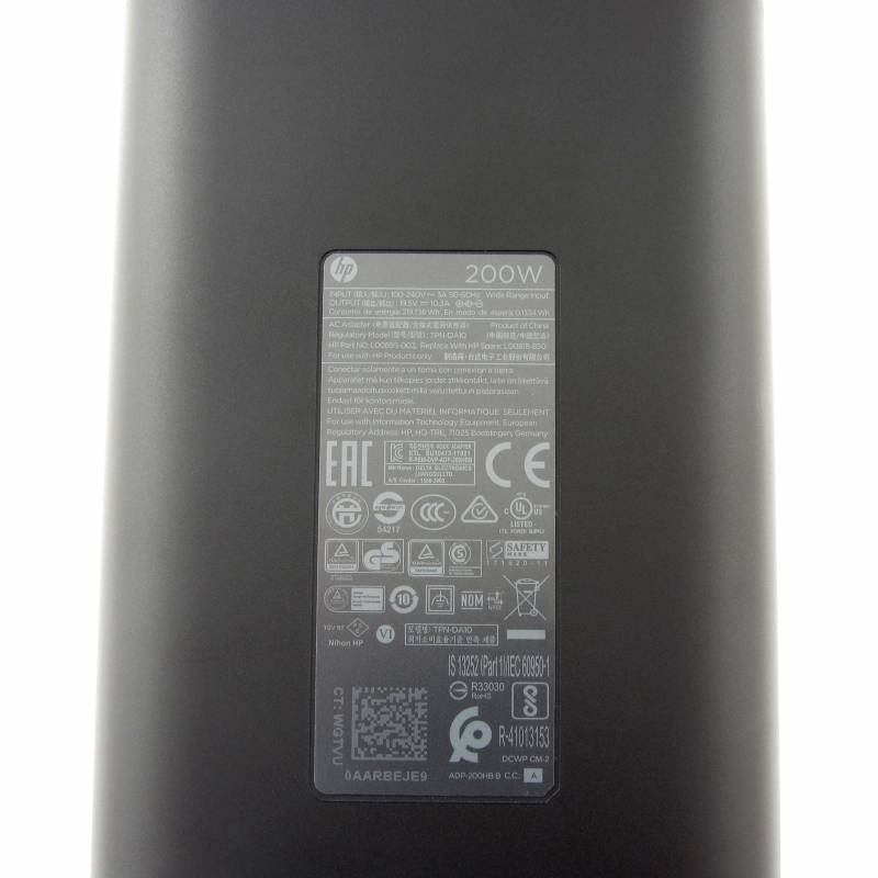 Inc. Adptr 200W PFC Smart 4.5Mm Del, L00895-003, Stecker 4.5 x 3.0 mm rund