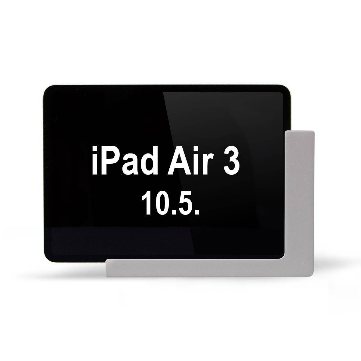 TabLines TWP015S Tablet Wandhalterung für Apple iPad Air 3 10.5 (2019), silber