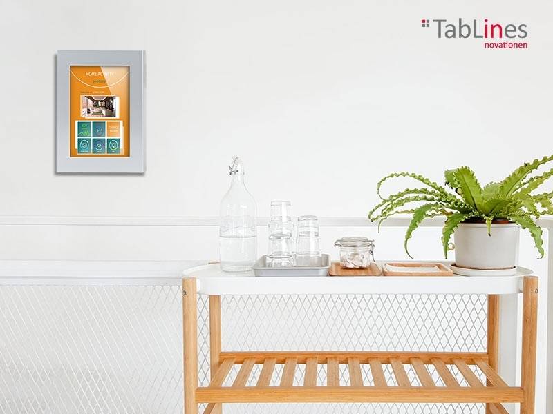 TabLines TSG048S Tablet Schutzgehäuse ohne HB für Apple iPad Pro 9.7, silber