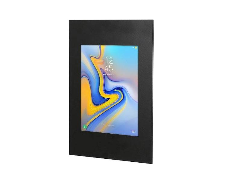 TabLines TWE067B Tablet Wandeinbau für Samsung Tab A 10.5, schwarz