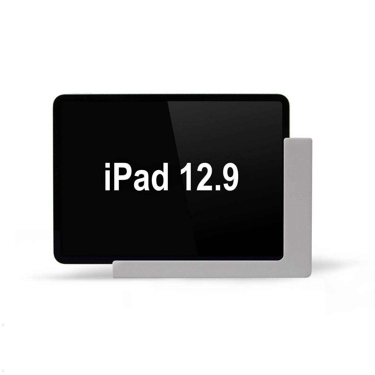 TabLines TWP025S Tablet Wandhalterung für Apple iPad Pro 12.9 (1./2. Gen.), silb...