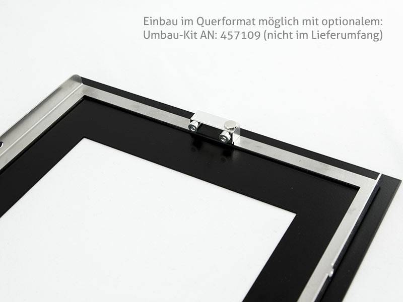 TabLines TWE053W Tablet Wandeinbau für Apple iPad Air 1 DS, weiß