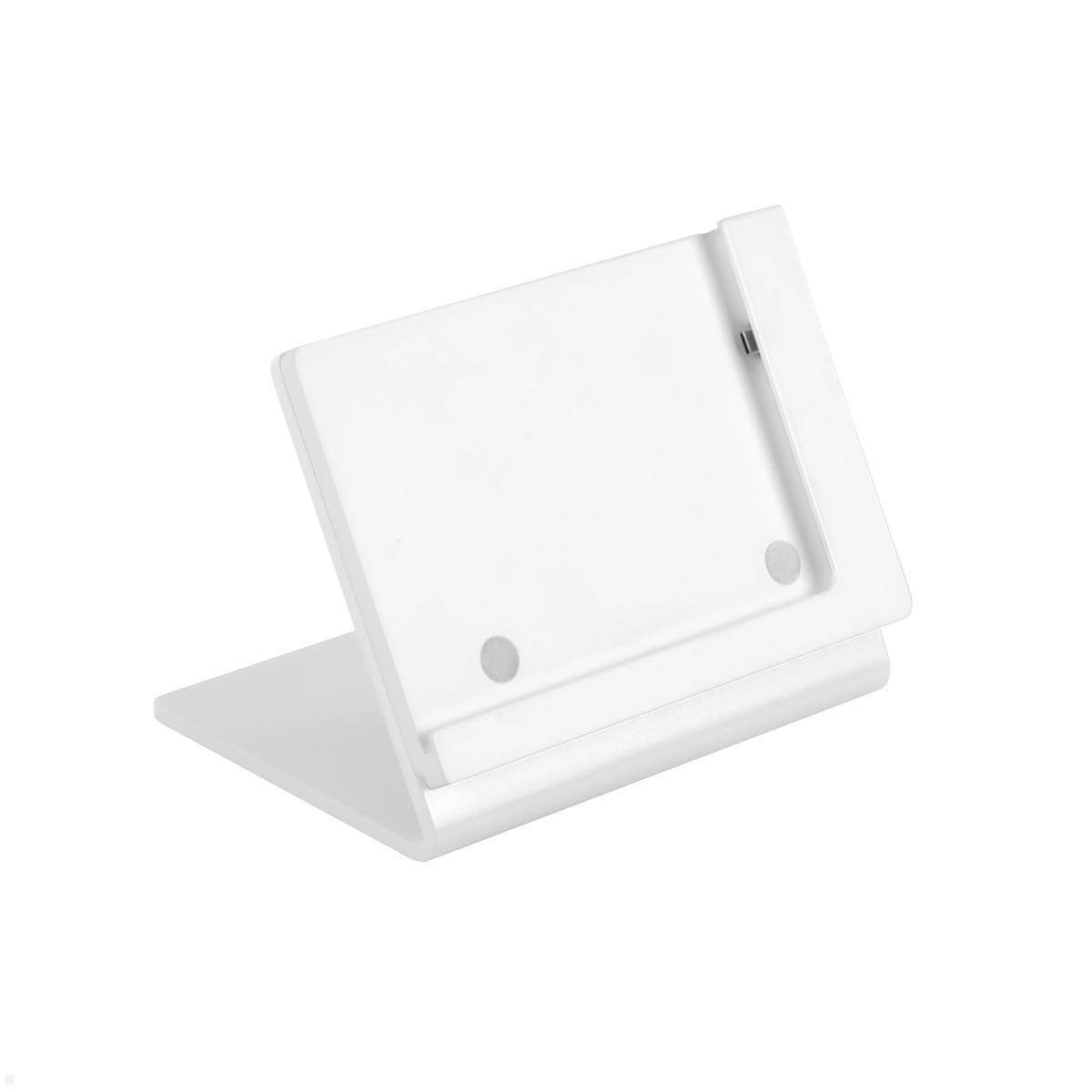 TabLines TTP002W Tabletständer Tisch Plug für iPad Pro 12.9 (5./6. Gen.), weiß