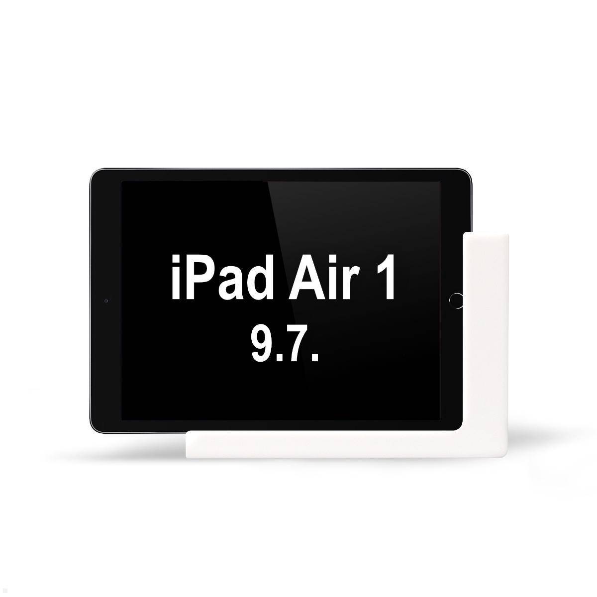 TabLines TWP010W iPad Tablet Wandhalterung für Apple Air 1 9.7, weiß