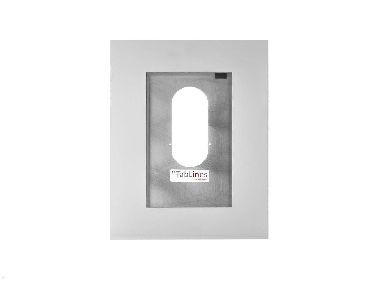 TabLines TWE090S Tablet Wandeinbau für Samsung Tab A7 10.4, silber