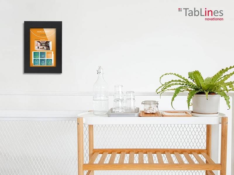 TabLines TSG041B Tablet Schutzgehäuse für Apple iPad 5 (2017), schwarz