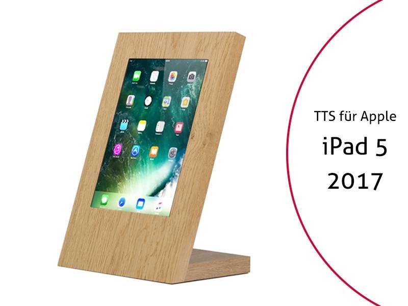 TabLines TTS034 iPad Ständer Tisch Apple 5 (2017), Eiche