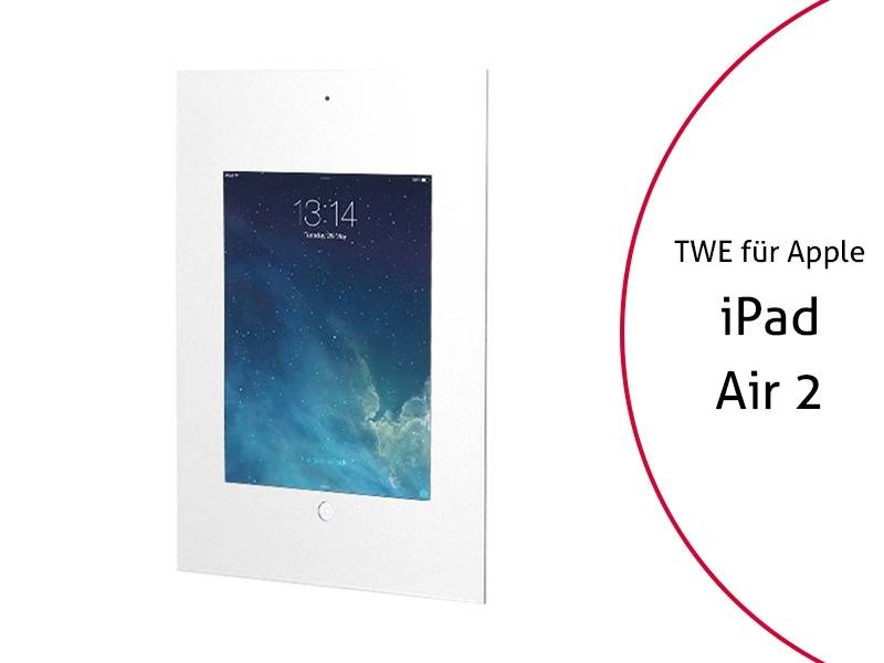 TabLines TWE023W Tablet Wandeinbau für Apple iPad Air 2 - DS, HB