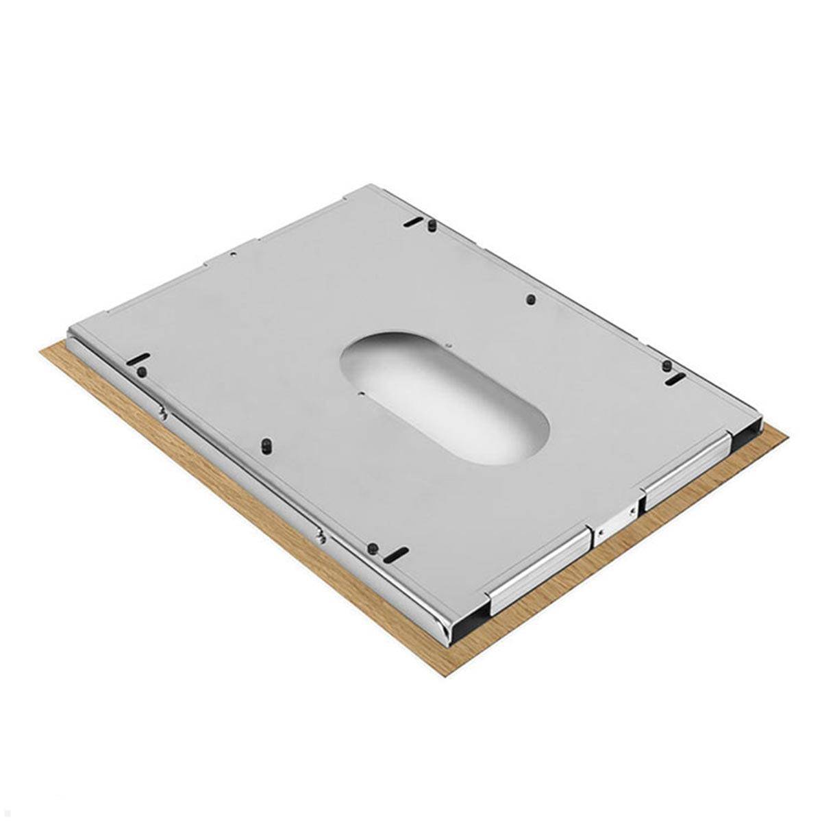 TabLines TWE089O Tablet Wandeinbau für Apple iPad 10.2 (7./8./9. Gen.), HB, Eich...