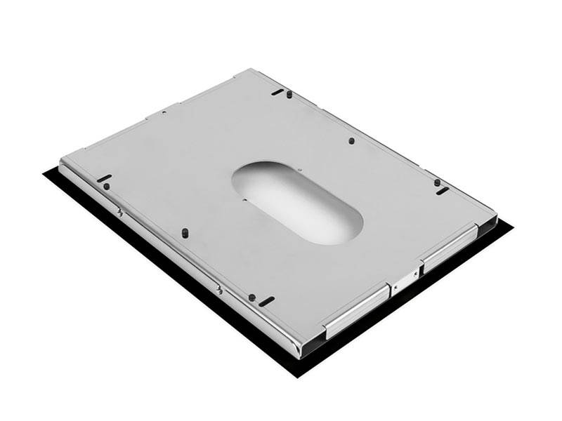 TabLines TWE075B Tablet Wandeinbau für Apple iPad Air 3 10.5 (2019), DS, schwarz