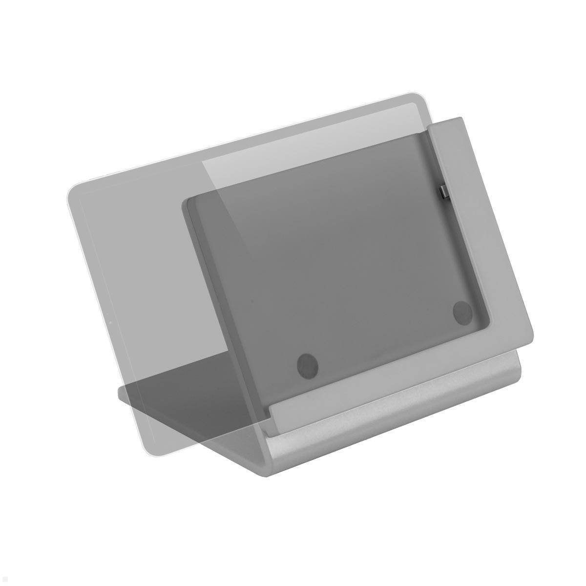 TabLines TTP005S Tabletständer Tisch Plug für iPad 10.9 (10. Gen.), silber