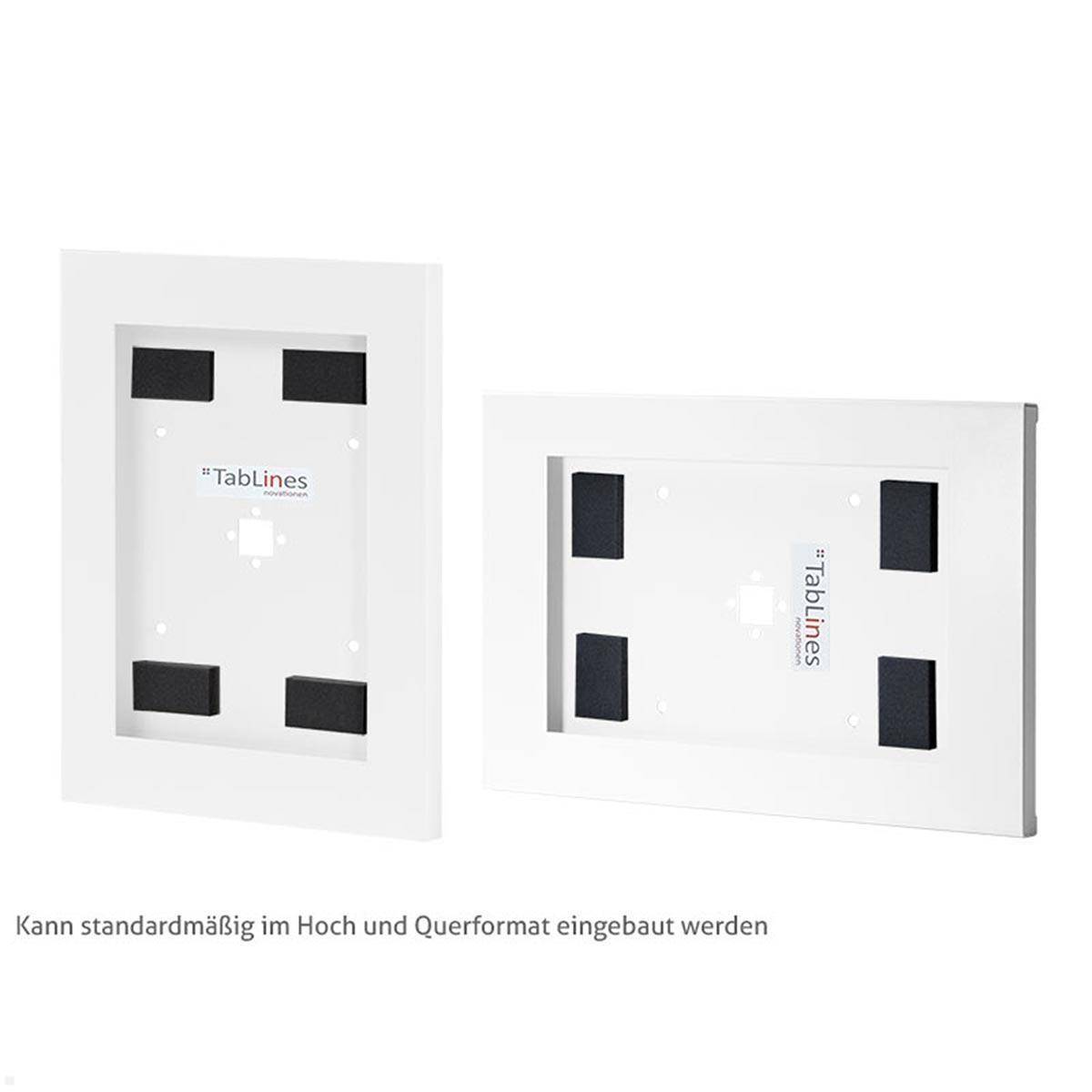 TabLines TSG069W Tablet Schutzgehäuse für Apple iPad 10.2 (7./8./9. Gen.), weiß