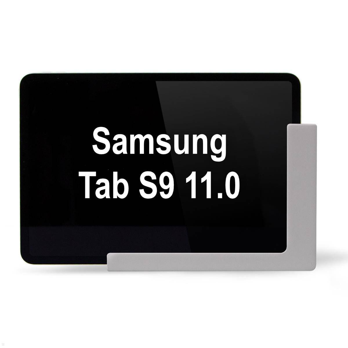 TabLines TWP029S Tablet Wandhalterung für Samsung Tab S9 11.0, silber