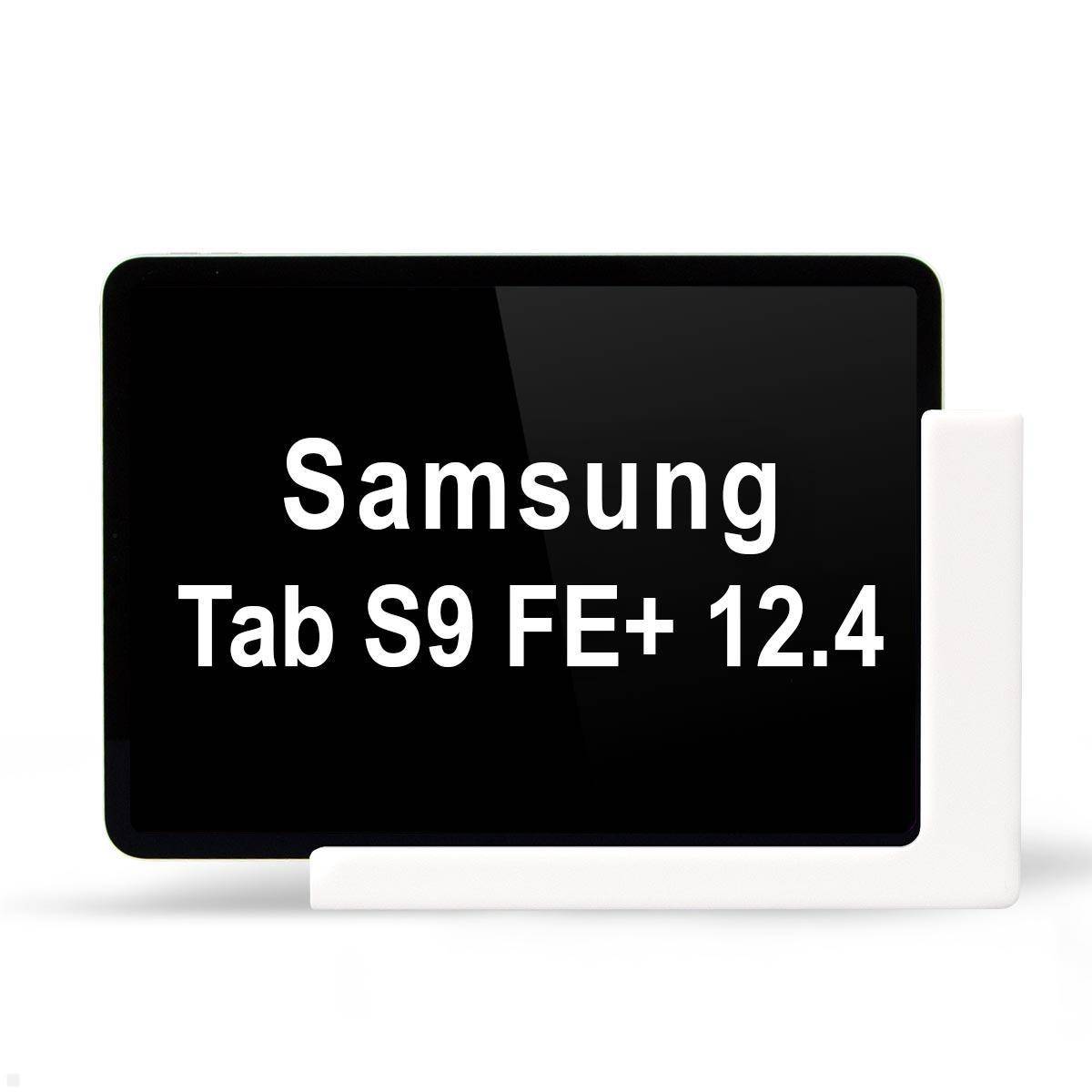 TabLines TWP033W Tablet Wandhalterung für Samsung Tab S9 FE+ 12.4, weiß