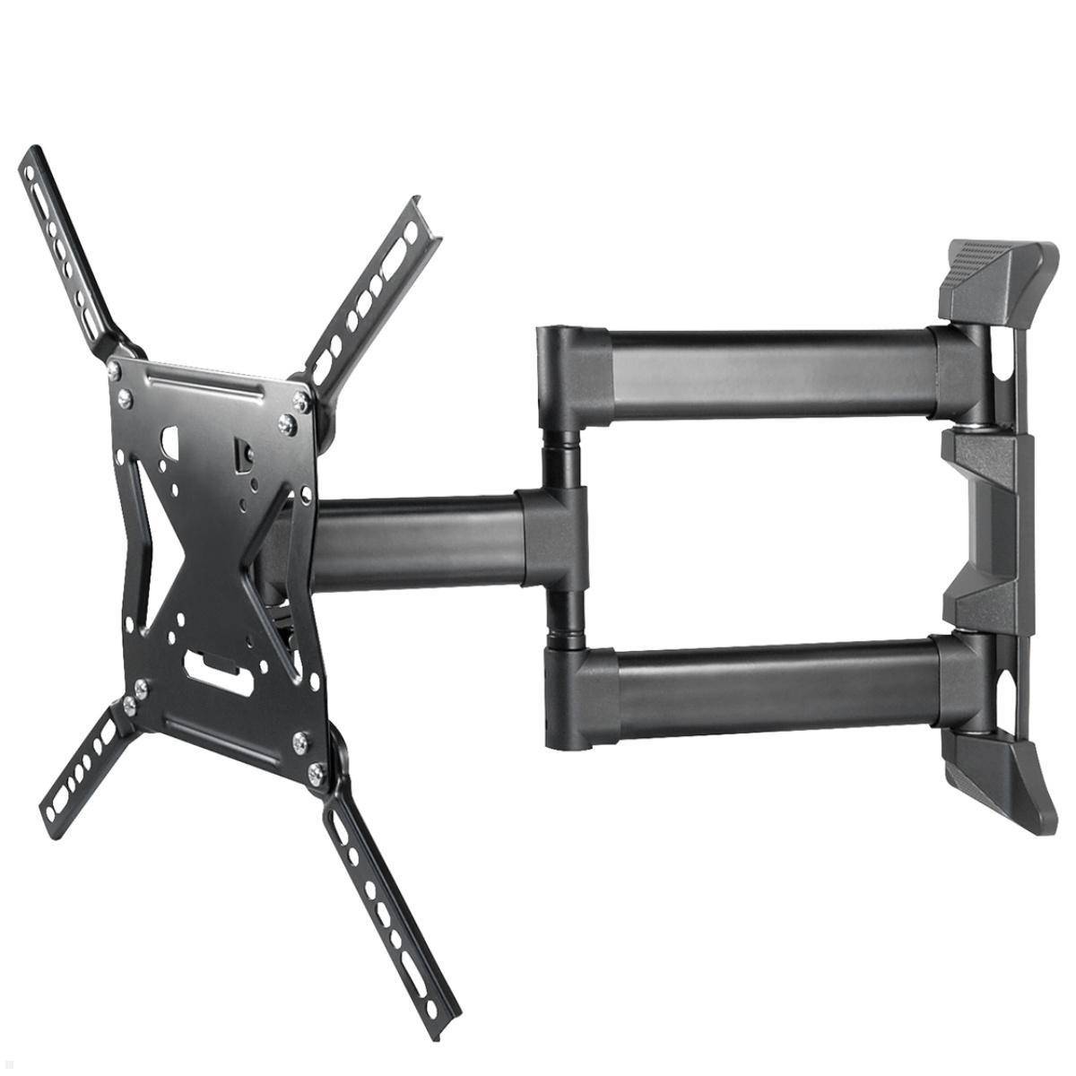 MonLines MWH031B schwenkbare TV Wandhalterung 26 bis 47 Zoll, schwarz