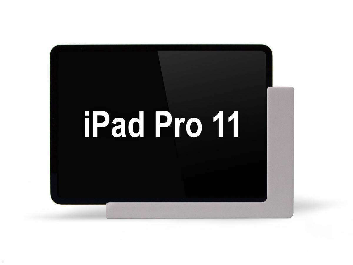 TabLines TWP003S Tablet Wandhalterung für iPad Pro 11 (1./2./3./4. Gen.) silber
