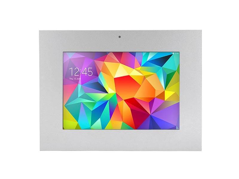 TabLines TWE004S Tablet Wandeinbau für Samsung Tab 4 10.1 DS, silber