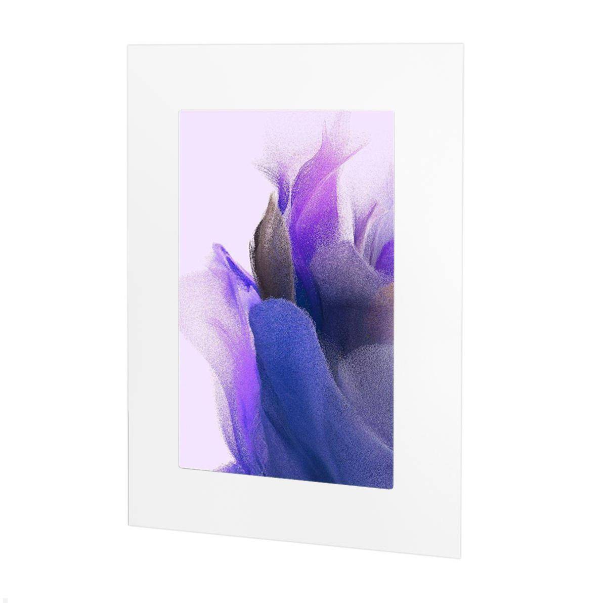 TabLines TWE102W Tablet Wandeinbau für Samsung Tab S7 FE 12.4, weiß