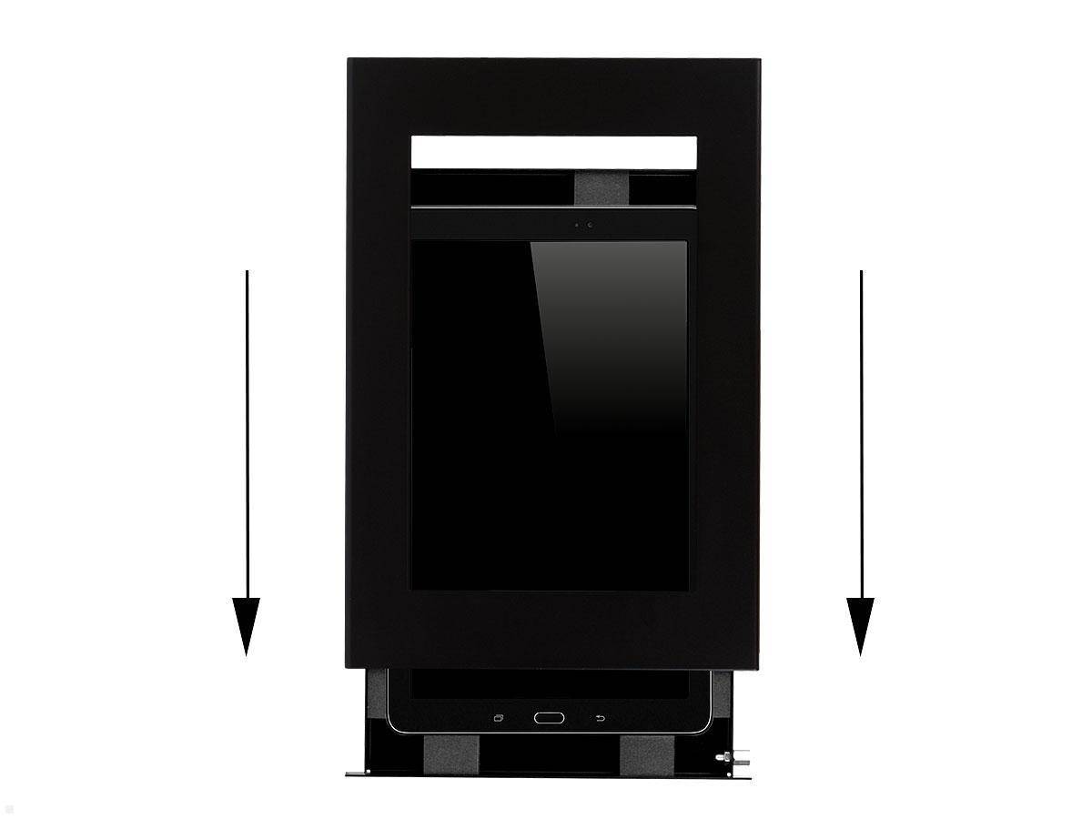 TabLines TSG080B Tablet Schutzgehäuse für Microsoft Surface Go 2, schwarz