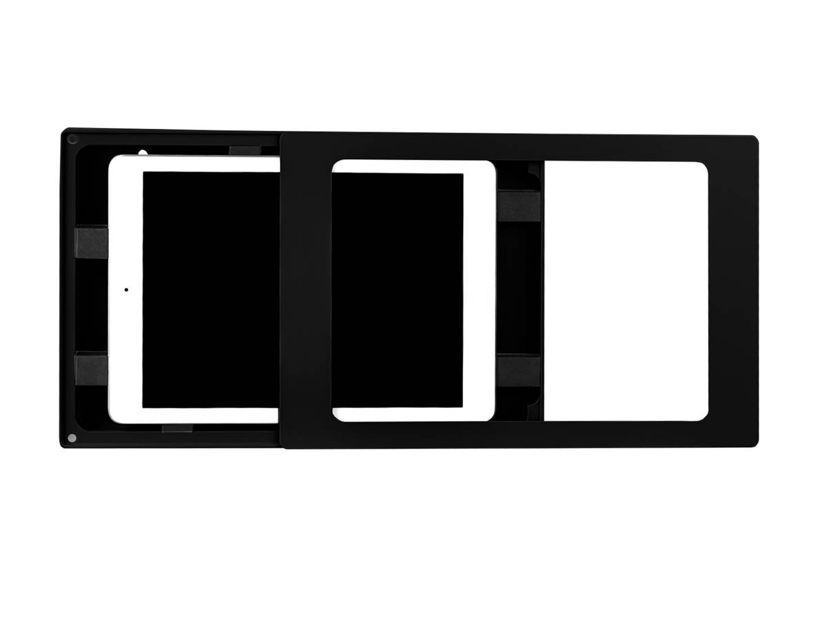 TabLines TWH025B Tablet Wandhalterung für Samsung Tab A 10.1 (2019), schwarz