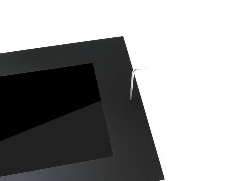 TabLines TWE064W Tablet Wandeinbau für Apple iPad 6 9.7 (2018), DS, weiß