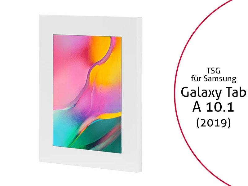 TabLines TSG065W Tablet Schutzgehäuse für Samsung Tab A 10.1 (2019), weiß