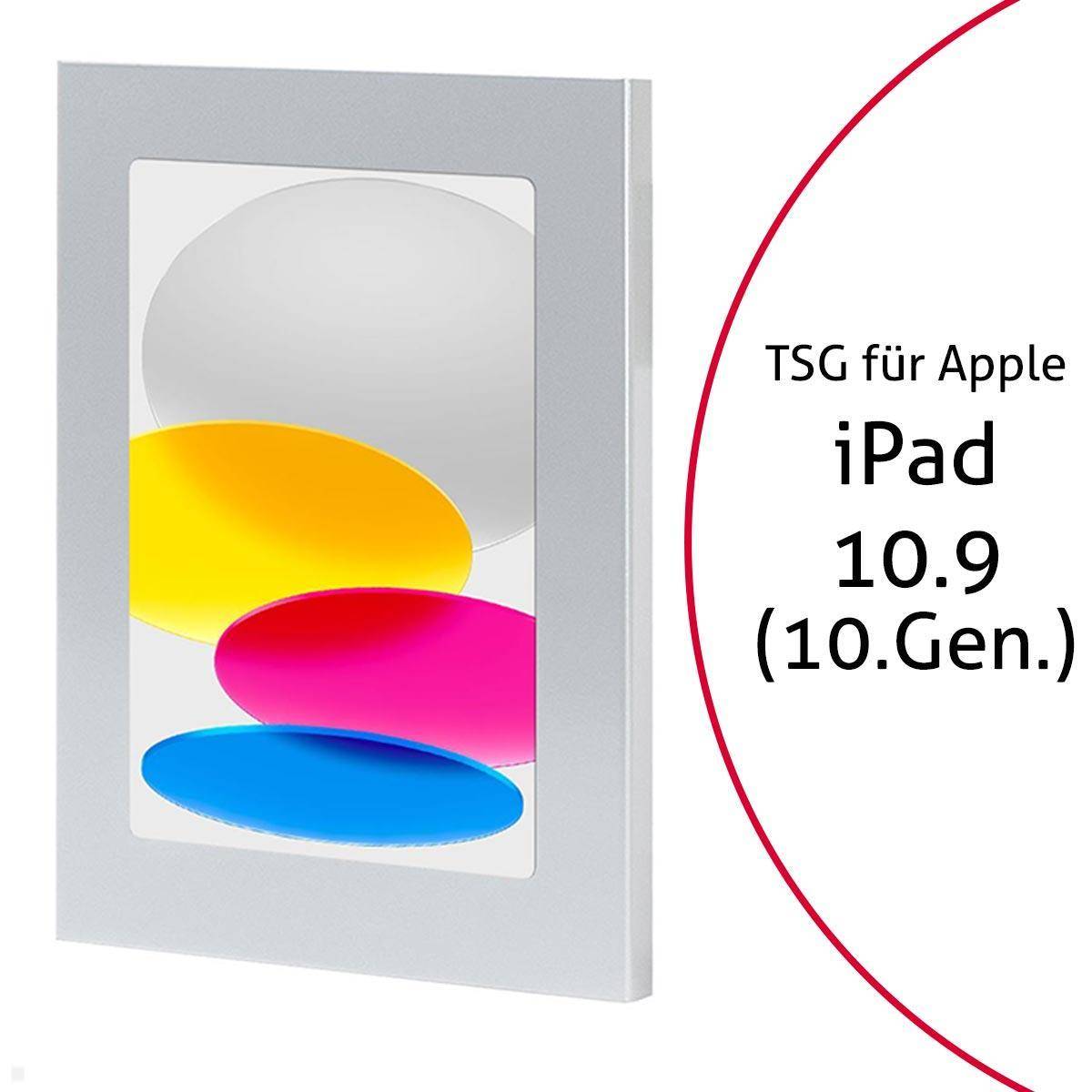 TabLines TSG091S Tablet Schutzgehäuse für Apple iPad 10.9 (10.Gen.), silber