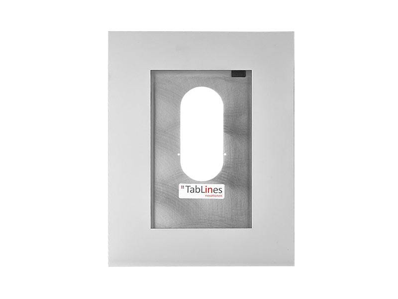 TabLines TWE073S Tablet Wandeinbau für Apple iPad Air 3 10.5 (2019), silber
