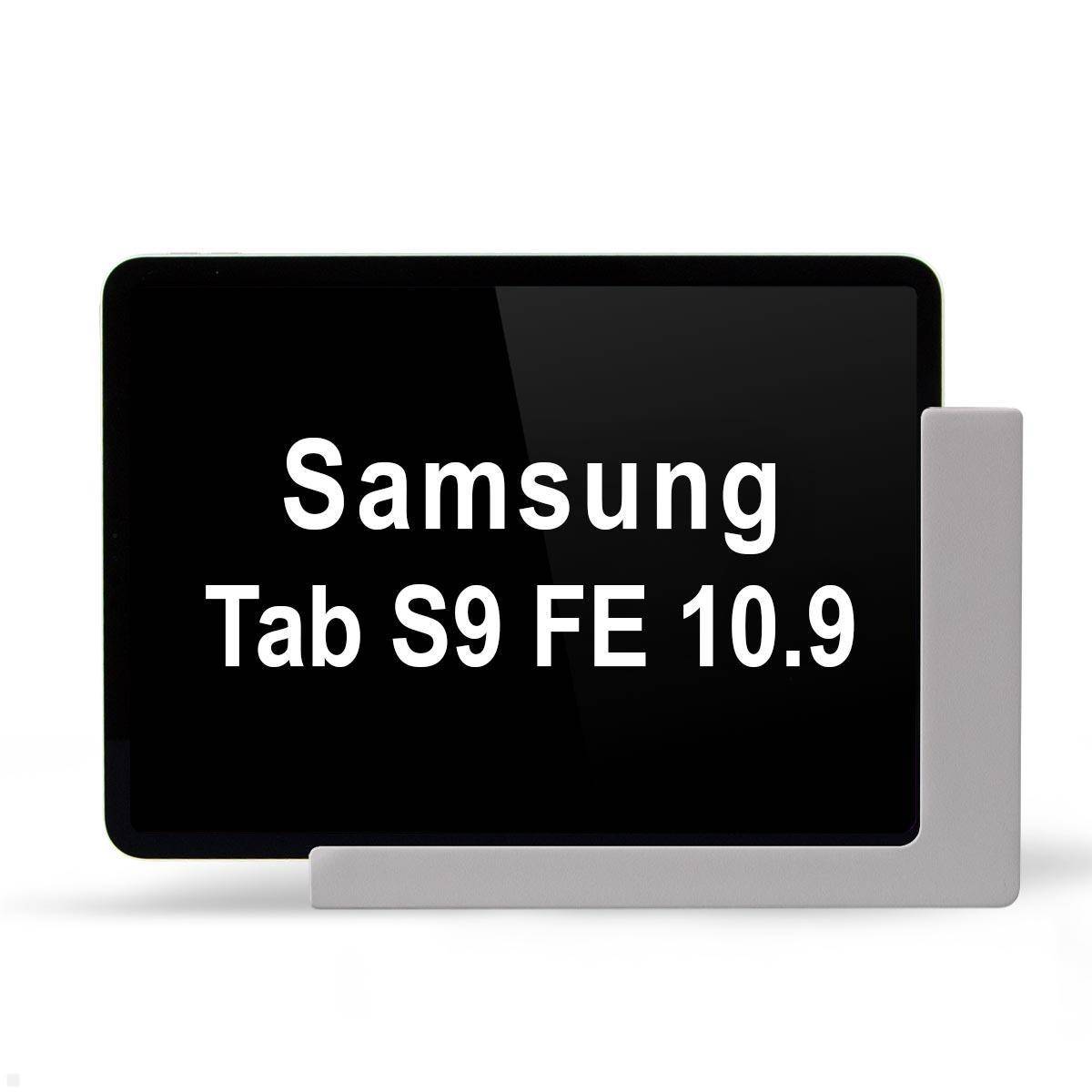 TabLines TWP032S Tablet Wandhalterung für Samsung Tab S9 FE 10.9, silber